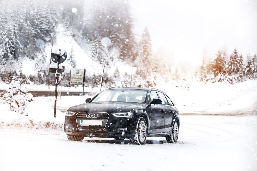 Photo winter car preparation