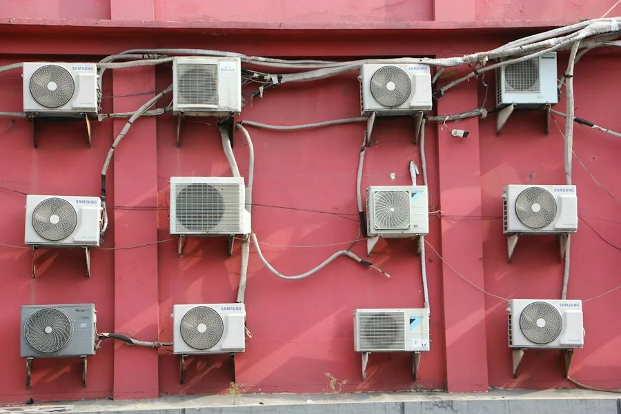Photo how air conditioner works