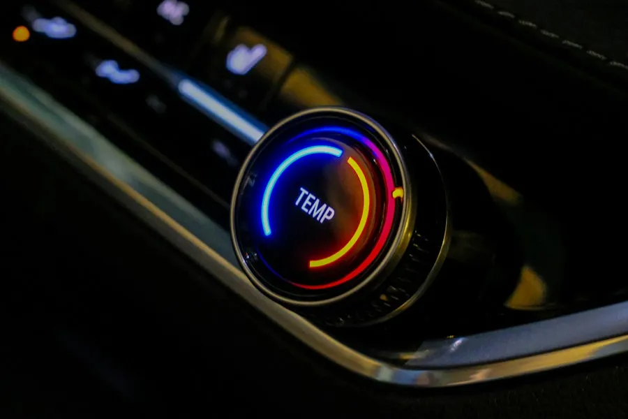 automatic climate control system car interior